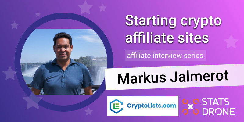 Starting crypto affiliate sites with Markus Jalmerot