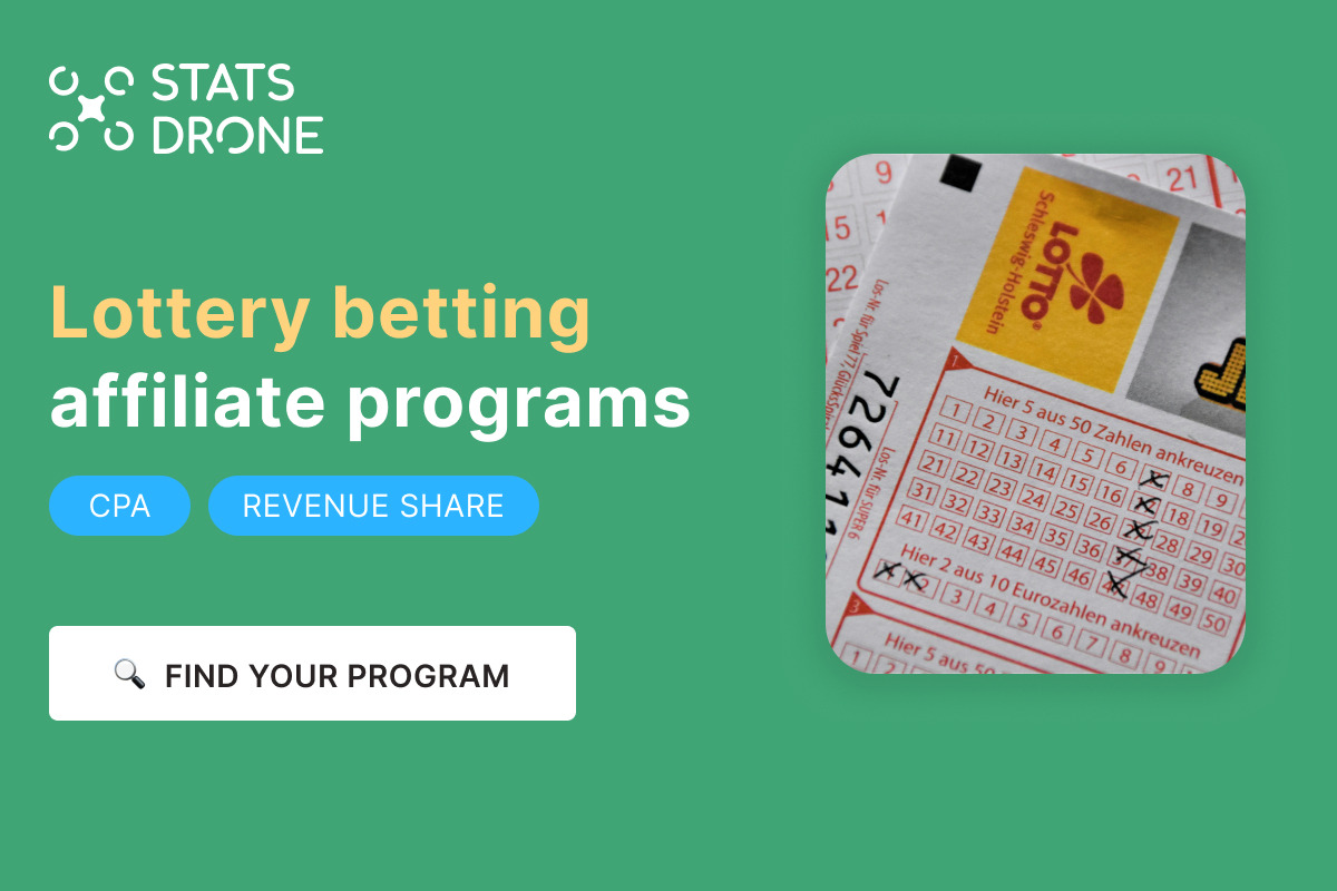 Best Lottery Affiliate Programs List 2024 | StatsDrone
