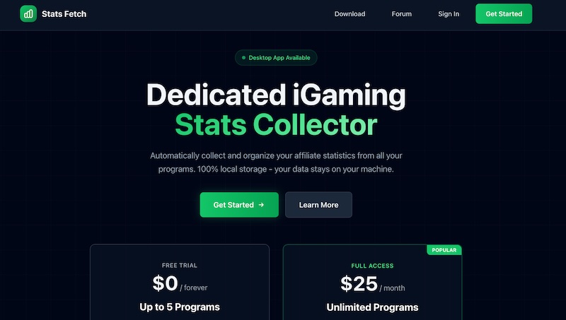 Stats Fetch vs StatsDrone